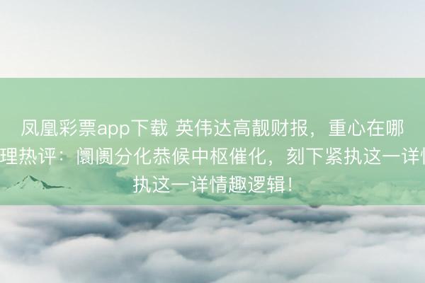 凤凰彩票app下载 英伟达高靓财报，重心在哪？基金司理热评：阛阓分化恭候中枢催化，刻下紧执这一详情趣逻辑！